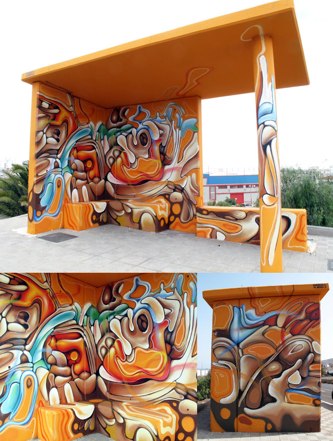 18 paradas de guaguas